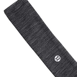 Lululemon Fly Away Tamer Headband (Heathered Black)