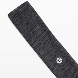 Lululemon Fly Away Tamer Headband (Heathered Black)