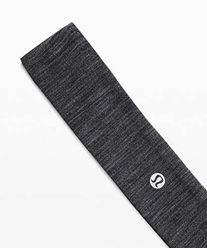 Lululemon Fly Away Tamer Headband (Heathered Black)