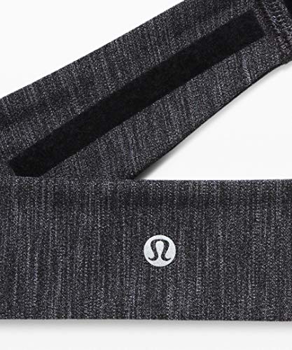 Lululemon Fly Away Tamer Headband (Heathered Black)