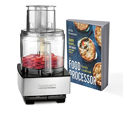 Cuisinart DFP-14BCNY Custom 14 Food Processor Bundle with The Food Processor Family Cookbook