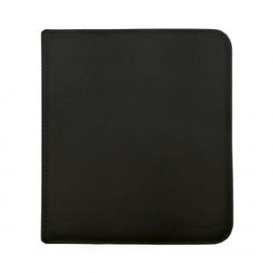 Ultra PRO - Vivid 12-Pocket Zippered PRO-Binder (Black) - Protect and Store your Valuable Gaming cards, Sports cards or Collectible Cards, Store and Protect Up to 480 Cards