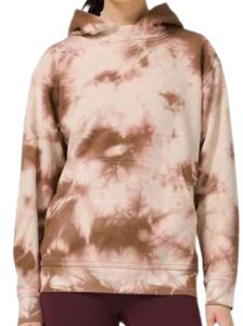 lululemon all yours hoodie (earth dye clay, size 4)