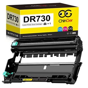 cg chinger (no toner) compatible drum unit replacement for brother dr730 dr-730 for hl-l2350dw hll2395dw hll2390dw hl-l2370dw hl-l2370dwxl mfc-l2750dw mfc-l2750dwxl mfc-l2710dw printer