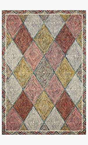 Loloi II Spectrum Collection SPE-02 Turquoise/Fiesta, Contemporary 2'-0" x 5'-0" Accent Rug