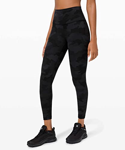 Lululemon Athletica Wunder Train Hi-Rise Tight 25inch (Black Camo, 0)