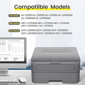 VynnZone Extra High Yield TN660 Toner 5200 Pages Toner Cartridge Replacement for Brother TN630 for HL-L2380DW HL-l2300D HL-L2340DW HL-L2320D MFC-L2700DW MFC-L2740DW MFC-L2707DW Printer (2 Pack, Black)