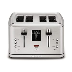 cuisinart cpt-740 4-slice digital memoryset toaster, stainless steel