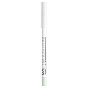 nyx professional makeup faux whites eye brightener, eyeliner pencil – mint cream (seafoam)