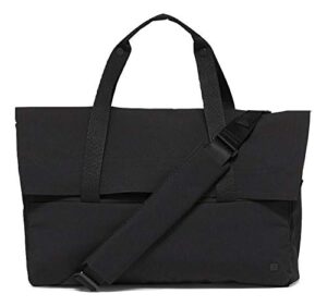 lululemon early embark duffel bag new- black- laptop/workout/work/gym/school / 27l