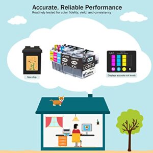 Cartlee 5 Compatible Ink Cartridges Replacement for Brother LC3019 XXL Super High Yield for MFC-J5330DW MFC-J6530DW MFC-J6730DW MFC-J6930DW Printer LC 3019XXL (2 Black, 1 Cyan, 1 Magenta, 1 Yellow)