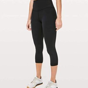 LULULEMON Align Crop 21" (Black, 14)