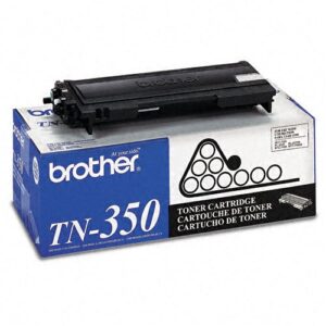 brother : tn350 toner, 2500 page-yield, black -:- sold as 2 packs of – 1 – / – total of 2 each