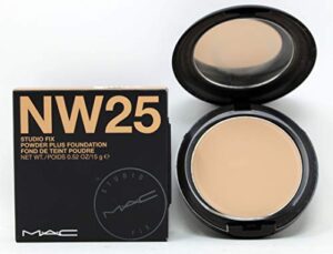 mac studio fix powder plus foundation, nw25, 0.52 ounce (pack of 1) (rw-us-mac-4)