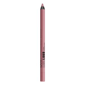 NYX PROFESSIONAL MAKEUP Line Loud Lip Liner, Longwear and Pigmented Lip Pencil with Jojoba Oil & Vitamin E - Fierce Flirt (Light Mauve Pink)