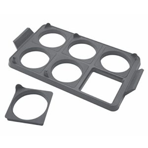 Cuisinart CGR-600 7-Piece Griddle Egg Ring Tray