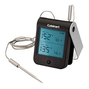 cuisinart cbt-100 bluetooth easy connect meat thermometer, black
