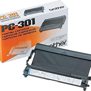 Brother Pc301 Thermal Transfer Print Cartridge, Black - in Retail Packaging