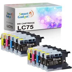 smart gadget compatible ink cartridge replacement brother lc 75xl lc75xl lc75 use with black cyan magenta yellow