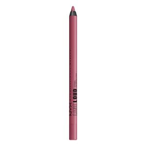 NYX PROFESSIONAL MAKEUP Line Loud Lip Liner, Longwear and Pigmented Lip Pencil with Jojoba Oil & Vitamin E - Trophy Life (Mauve Pink)