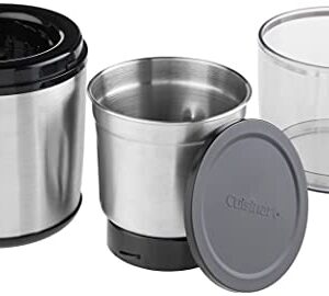 Cuisinart SG-10 Electric Spice-and-Nut Grinder, Stainless/Black