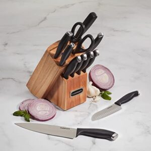 Cuisinart C77SSB-12P Color Pro Collection 12 Piece Knife Block Set, Black