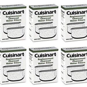 Cuisinart DCC-RWF-6PK (12 Filters) Charcoal Water Filters in Cuisinart DCC-RWF Retail Box