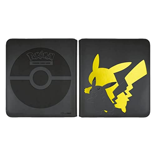 Elite Series: Pikachu 12-Pocket Zippered PRO Binder