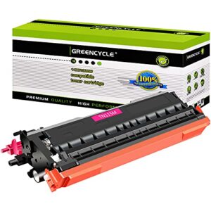 greencycle 1 pack compatible toner cartridge replacement for brother tn115 tn115m tn 115m use in dcp 9040cn 9045cdn hl 4040cn 4040cdn 4070cdw mfc 9440cn 9450cdn 9840cdw printer ( magenta )