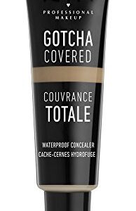 NYX Professional Makeup Gotcha Covered Concealer, No.07 Tan, 0.27 Fluid Ounce