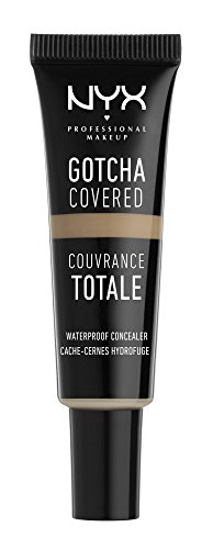 NYX Professional Makeup Gotcha Covered Concealer, No.07 Tan, 0.27 Fluid Ounce