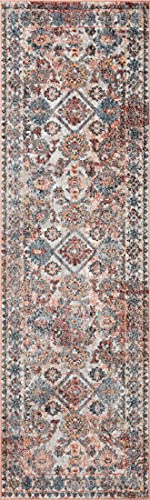 Loloi II Cassandra Collection CSN-06 Rust / Multi, Traditional 2'-6" x 7'-9" Runner