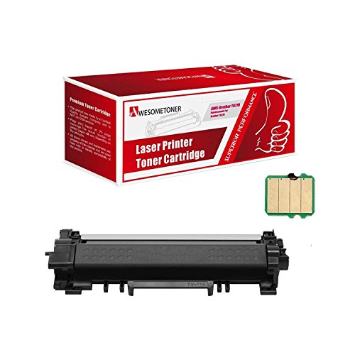 Awesometoner Compatible Toner Cartridge Replacement for Brother TN770 use with HL-L2370DW, HL-L2370DWXL, MFC-L2750DW, MFC-L2750DWXL - with Chip (Black, 1-Pack)