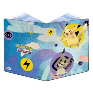 Ultra PRO - Pokémon Pikachu & Mimikyu 9-Pocket Portfolio for Collectible Trading Cards, Protect & Store up to 90 Standard Size Collectible Trading Cards, & Gaming Cards