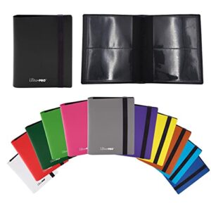 Ultra Pro E-15364 Eclipse 2 Pocket Pro Binder-Jet Black