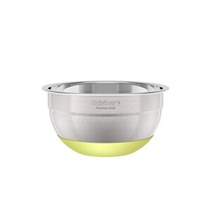 Cuisinart 3-Piece Stainless Steel Mixing Bowls with Nonslip Base, 1.5qt, 3qt & 5qt