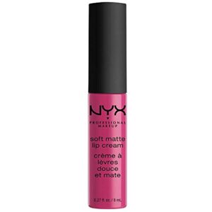 nyx professional makeup soft matte lip cream, paris