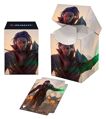 Ultra Pro - Magic: The Gathering The Brothers War 100+ Card Deck Box Card Protector - ft. Mishra. Eminent One, Protect & Store Gaming Cards, Collectible Cards, Trading Cards, Great for MTG Cards