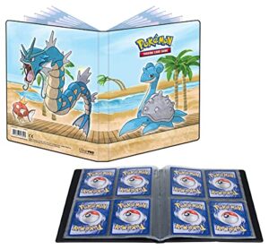 ultra pro gallery series seaside 4-pocket portfolio for pokémon