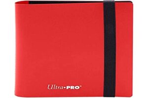 ultra pro e-15367 eclipse 2 pocket pro binder-apple red