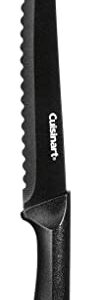 Cuisinart C55-12PMB Advantage 12 Piece Metallic Knife Set With Blade Guards, Black