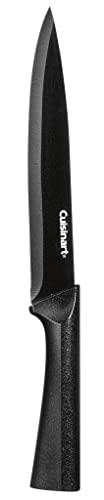Cuisinart C55-12PMB Advantage 12 Piece Metallic Knife Set With Blade Guards, Black
