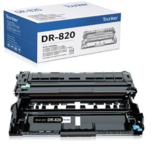 dr820 dr 820 drum unit compatible for brother dr820 dr-820 dr 820 for hl-l6200dw mfc-l5850dw mfc-l5900dw mfc-l6700dw mfc-l5800dw mfc-l5700dw hl-l5200dw hl-l5100dn printer (black)