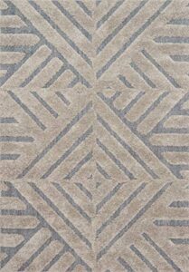 loloi encoen-32gysl indoor area rugs, 2′-3″ x 8′-0″ runner, graygray