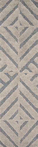 Loloi ENCOEN-32GYSL Indoor Area Rugs, 2'-3" x 8'-0" Runner, GrayGray