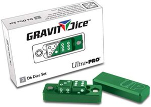 ultra pro gaming generic 84875 dice, emerald, one size