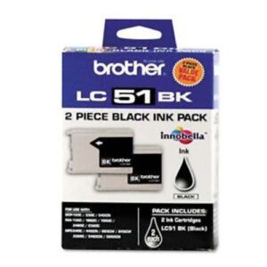 brtlc51bk – brother black inkjet cartridge for mfc-240c multi-function printer