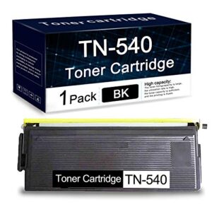 1 pack black tn540 tn-540 compatible toner cartridge replacement for brother dcp-8040 1400 mfc-8500 8120 9800 8840dn intellifax-4100 5750e fax-8350p fax-8750p hl-1250 1440 5100 5140 printers toner