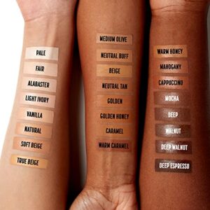 NYX PROFESSIONAL MAKEUP Can't Stop Won't Stop Contour Concealer, 24h Full Coverage Matte Finish - Mocha (Pack of 4)