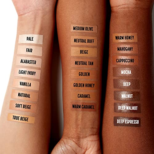 NYX PROFESSIONAL MAKEUP Can't Stop Won't Stop Contour Concealer, 24h Full Coverage Matte Finish - Mocha (Pack of 4)